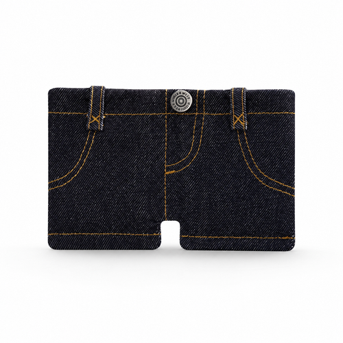Denim Pouch - Midnight Indigo