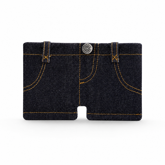 Denim Pouch - Midnight Indigo